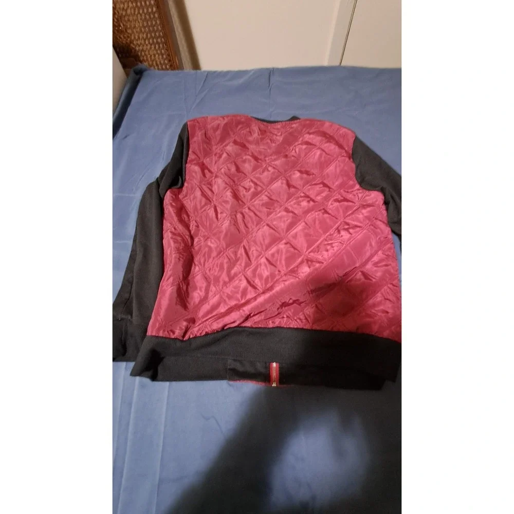 Unknown red quilted